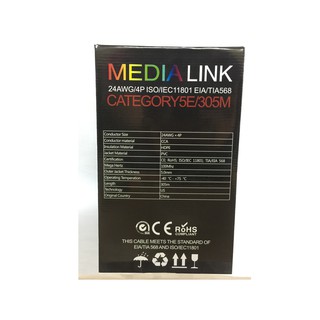 Cáp mạng Media Link UTP Cat.5E