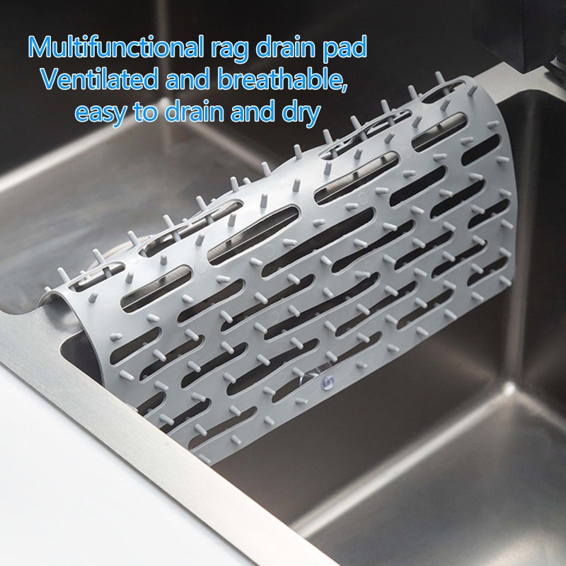 Miếng Silicone Lót Bồn Rửa Chén / Chảo Chống Trượt