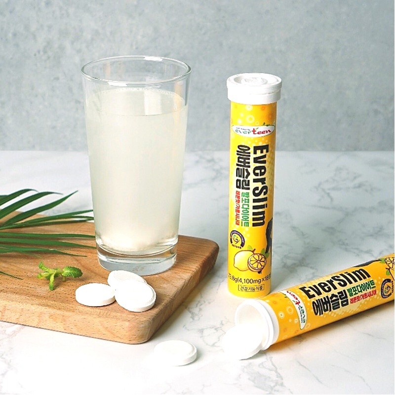 Viên sủi giảm cân thần tốc, viên sủi giảm cân Everslim 1 tuýt (18 viên) cực kỳ hiệu quả | BigBuy360 - bigbuy360.vn