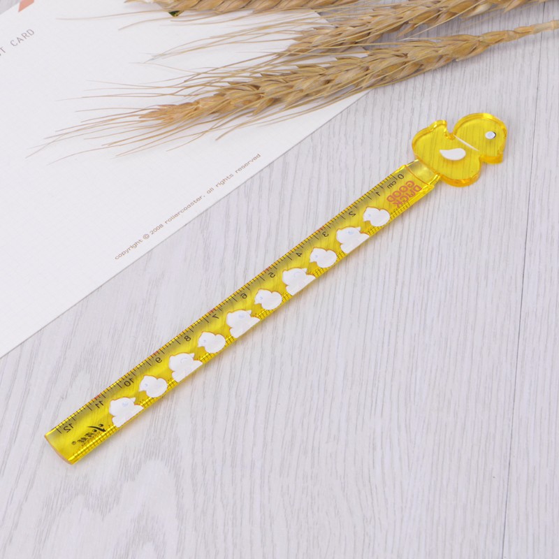 Thước Nhựa Đo Chiều Cao Hình Vịt Dễ Thương