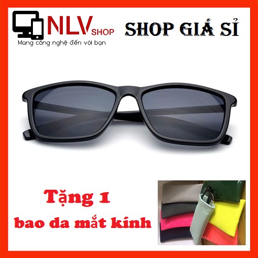 🎁Tặng kèm bao da mắt kính🎁 Kính V Tây - Kính Mát Thời Trang