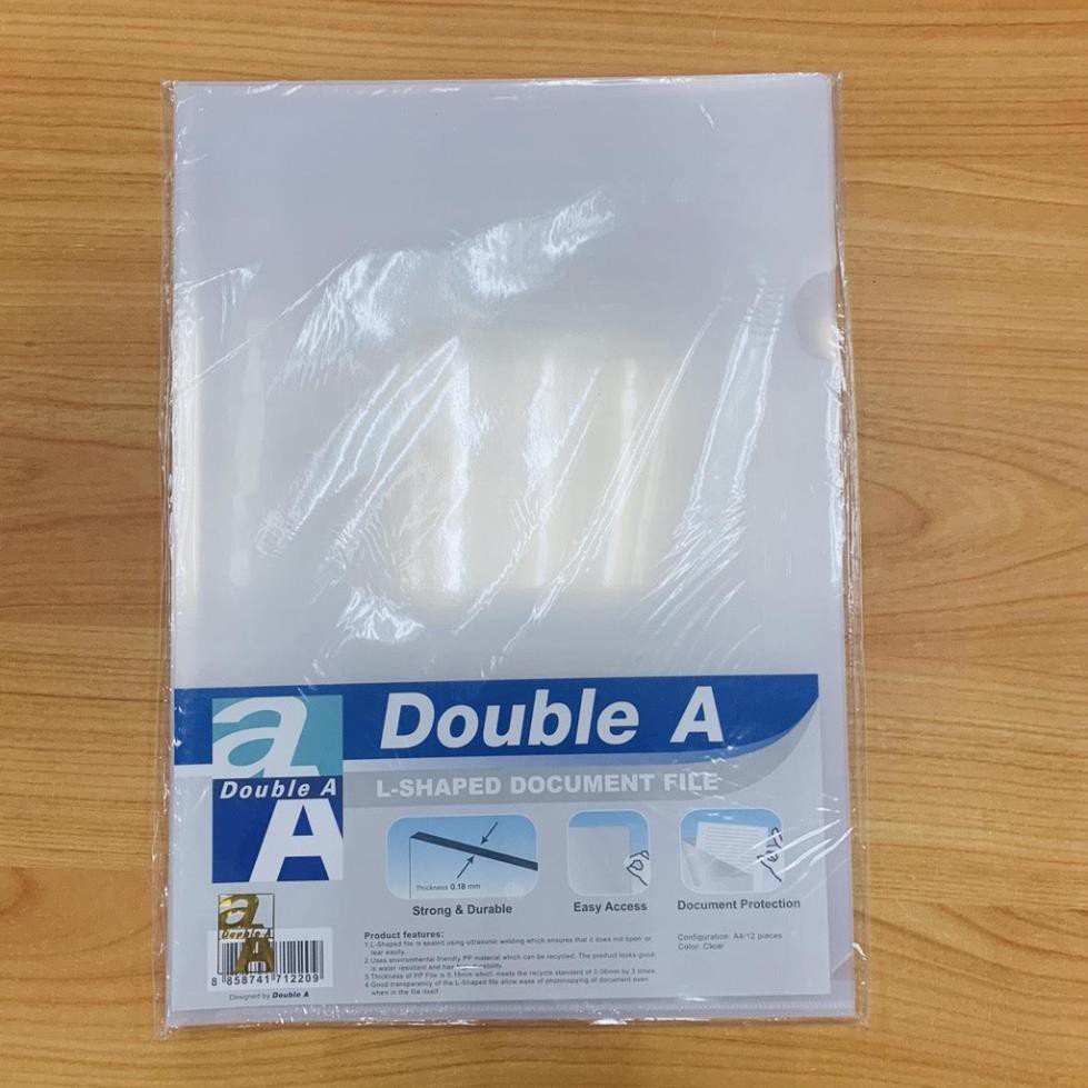 Bìa lá A4 Double a  lưu trữ giấy tờ hóa đơn THIỆN PHƯỚC