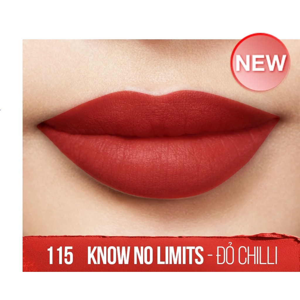 Son Bút Chì Mịn Lì 8h Lâu Trôi Maybelline New York Super Stay Ink Crayon Lipstick 1.2g 115