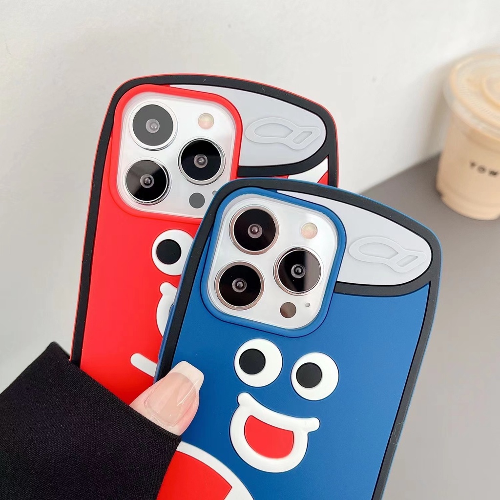 Hoạt Hình Ốp Điện Thoại Silicon Mềm Chống Sốc In Hình Lon Pepsi Cola Cho iPhone 13 12 11 Pro Max XR XS Max X 7 8 6 6s Plus