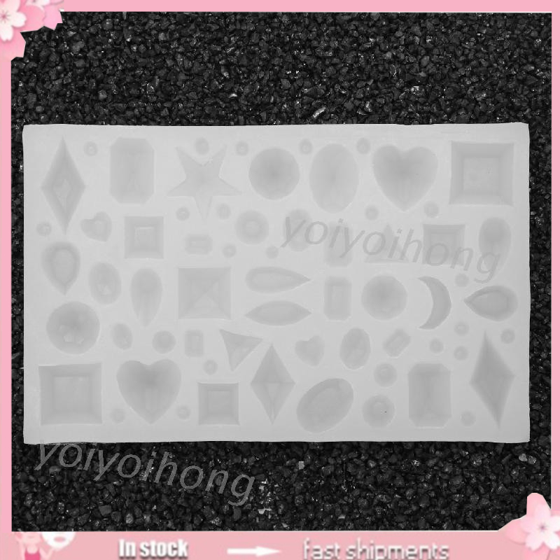 Khuôn silicon dùng làm mặt dây chuyền nhiều kiểu dáng 3d