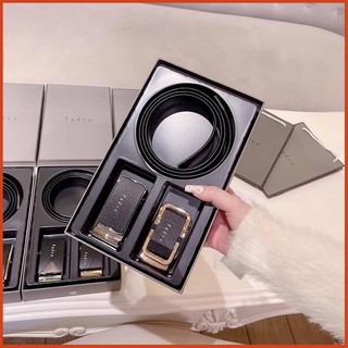 Set Thắt Lưng Nam 2 Mặt Pedron Fullbox TONGKHOCHITUE , Thắt Lưng Dây Nịt Giao Mẫu Ngẫu Nhiên