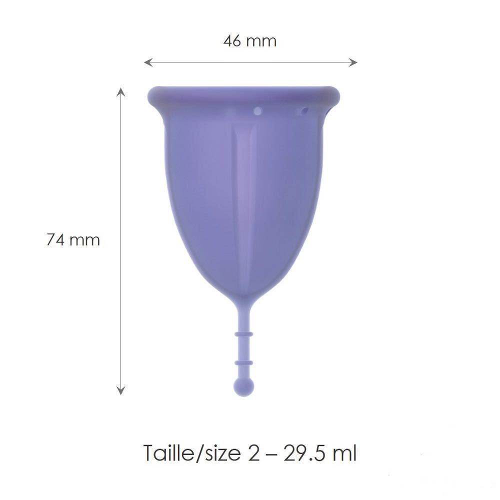 Cốc nguyệt san nội địa Pháp các size