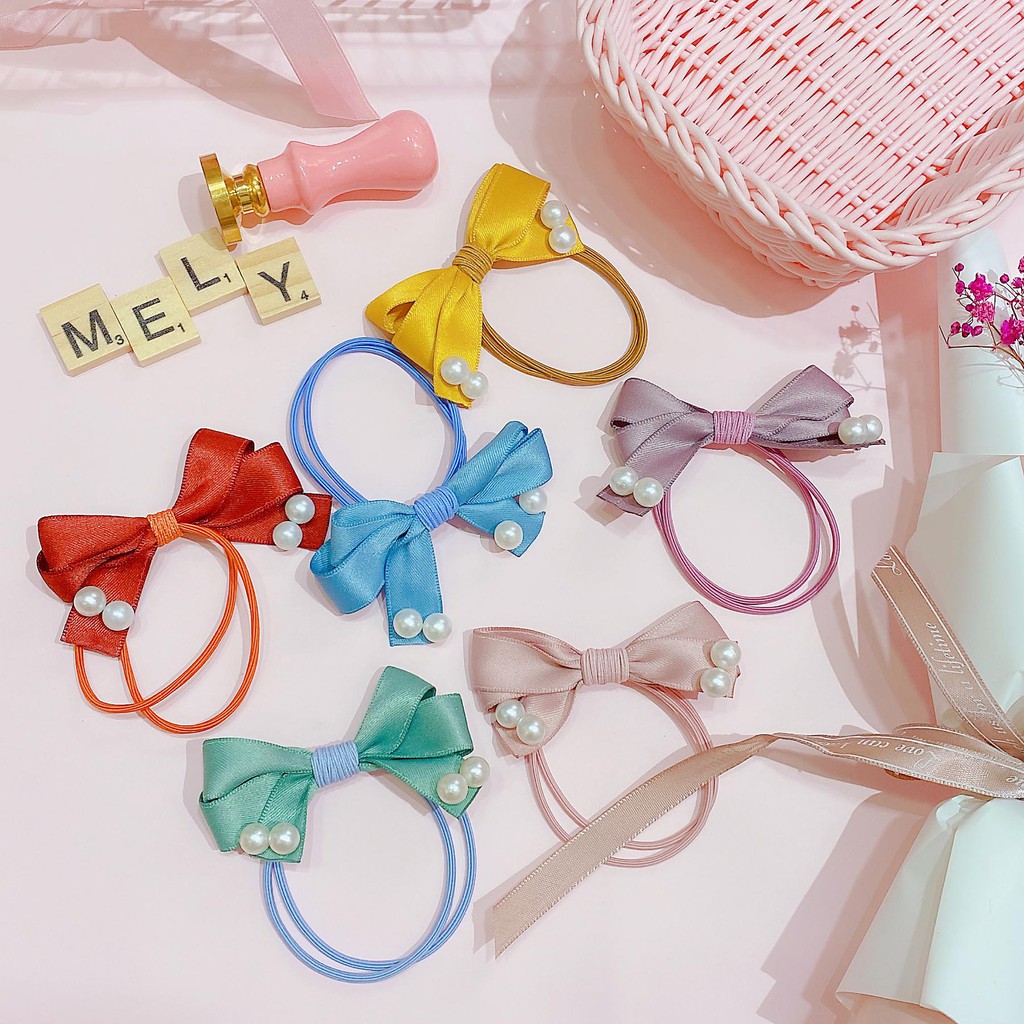 CỘT TÓC NƠ NHIỀU MÀU - MELY 1170