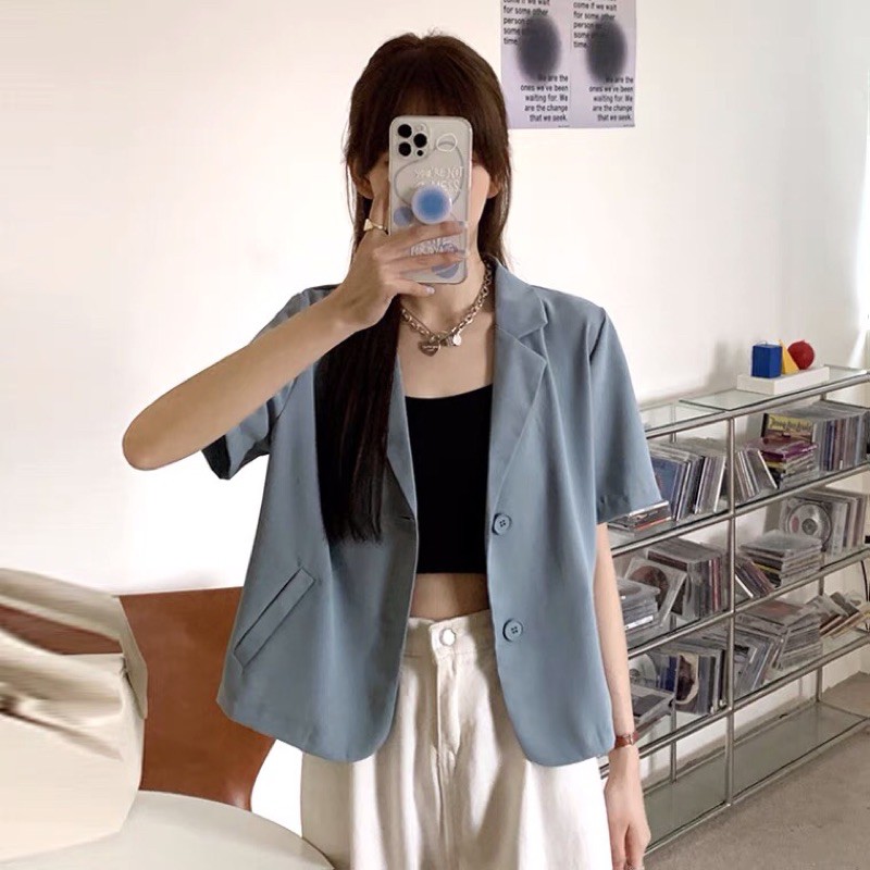 ÁO VEST NGẮN TAY VINTAGE SIÊU HOT 2021 | BigBuy360 - bigbuy360.vn