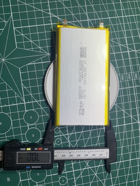Pin lipo 8870129, 1260110 dung lượng 10.000mAh mới 100%