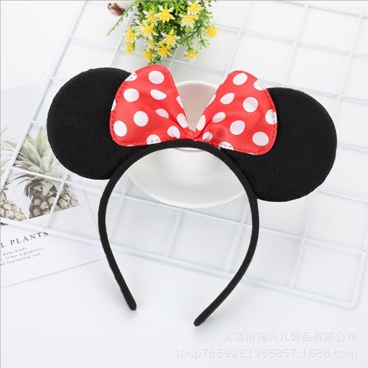Bờm MickeyMouse Siêu Dễ Thương- Phụ Kiện Tóc Xinh, Hóa Trang, Halloween,Tiệc Tùng