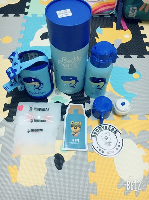 Bình nước Beddy Bear Cao Cấp Hàn Quốc BeddyBear