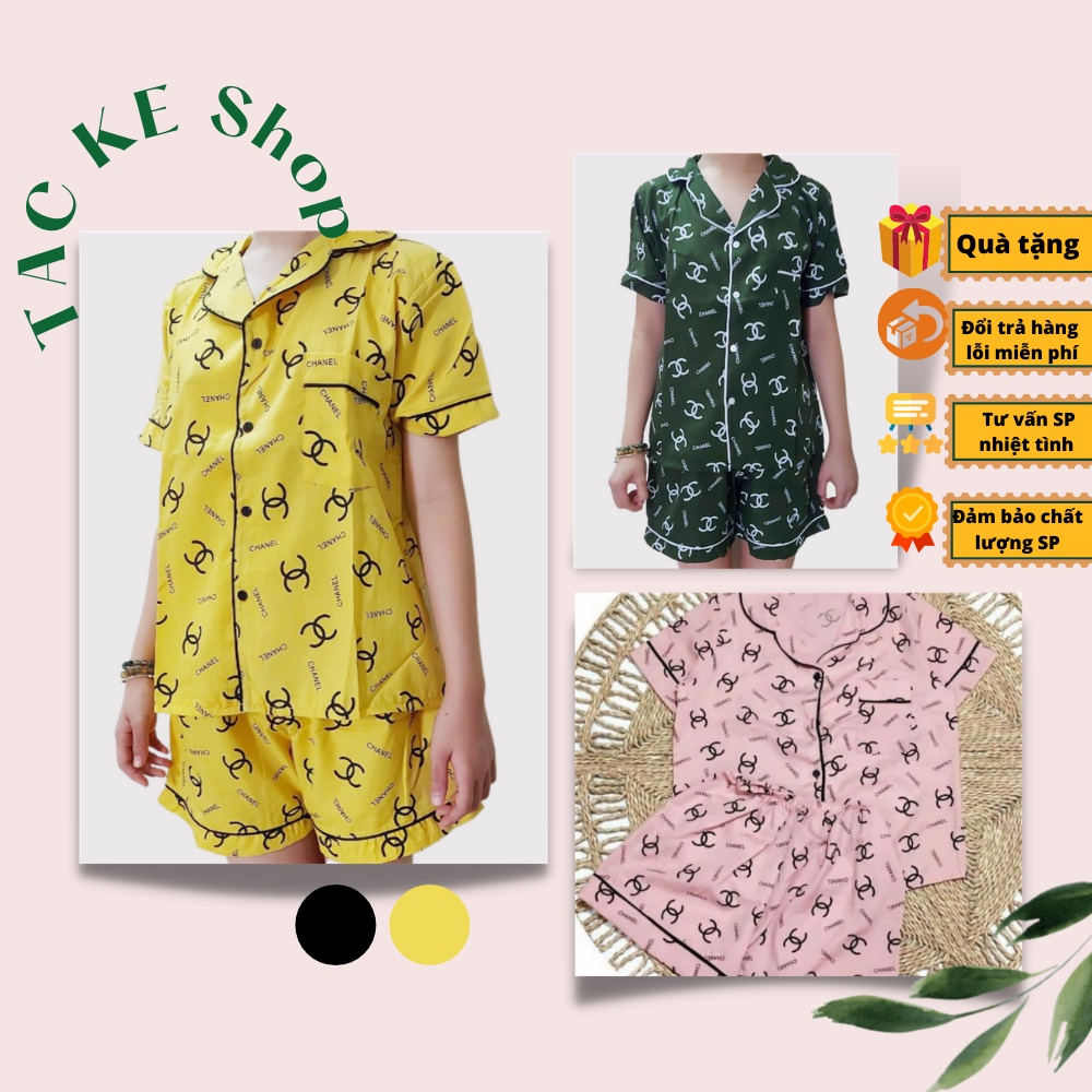 Set Đồ Bộ Nữ Mặc Nhà Pijama Đùi
