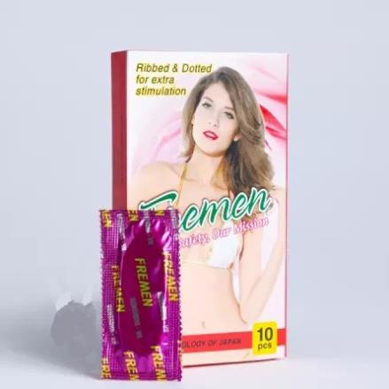 Bao cao su gia đình Freemen có gai nổi công nghệ Nhật Bản - Hộp 10 cái