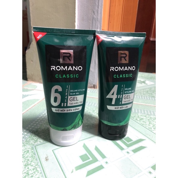 Keo vuốt tóc Romano classic 150g giữ nếp lâu,giữ nếp siêu cứng