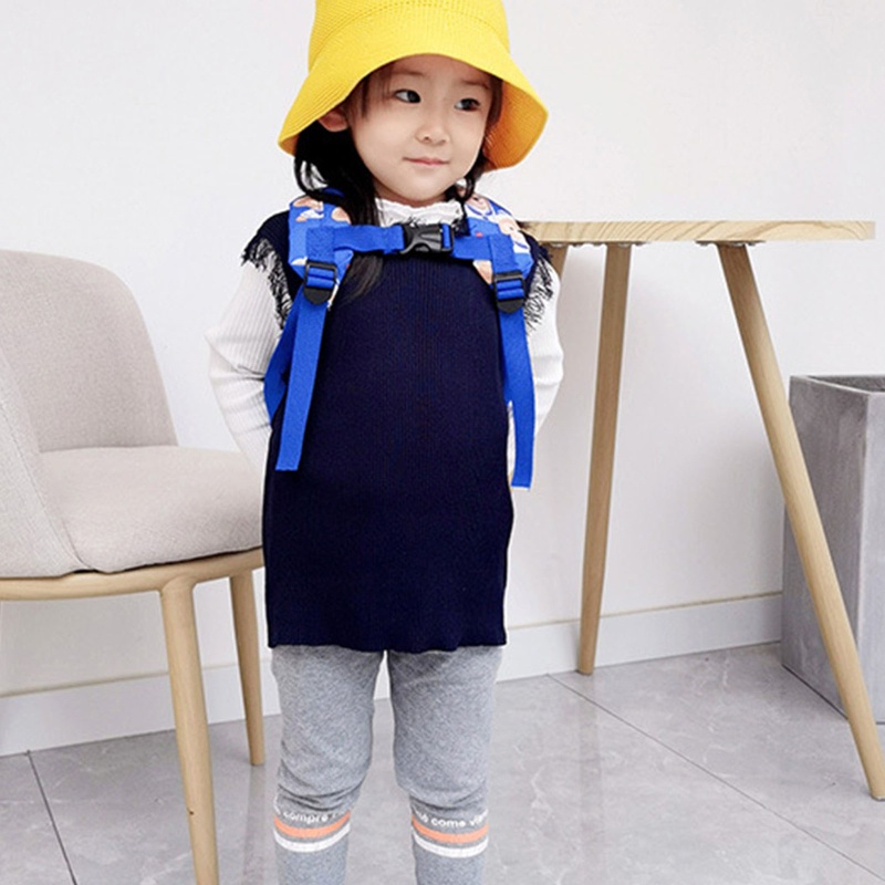 Dây Đai An Toàn Chống Lạc In Hoạt Hình Cho Bé