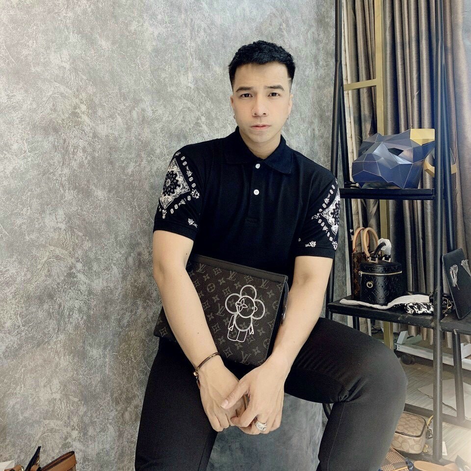 (Size lớn > 100kg) Áo polo nam họa tiết trên tay áo GAP011 2M - Cotton cá sấu, form suông basic cực kỳ sang trọng