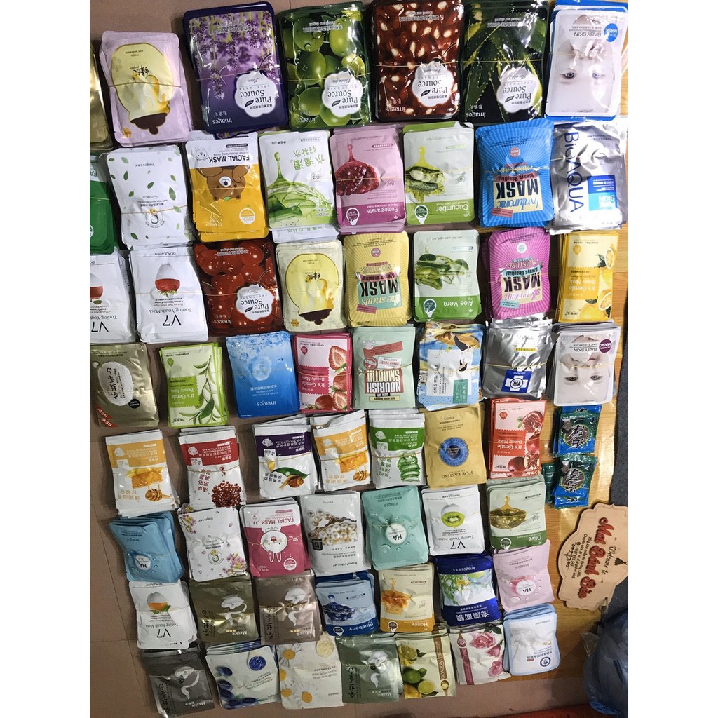 Combo 10 miếng mặt nạ nội địa trung mix lẫn mẫu | BigBuy360 - bigbuy360.vn