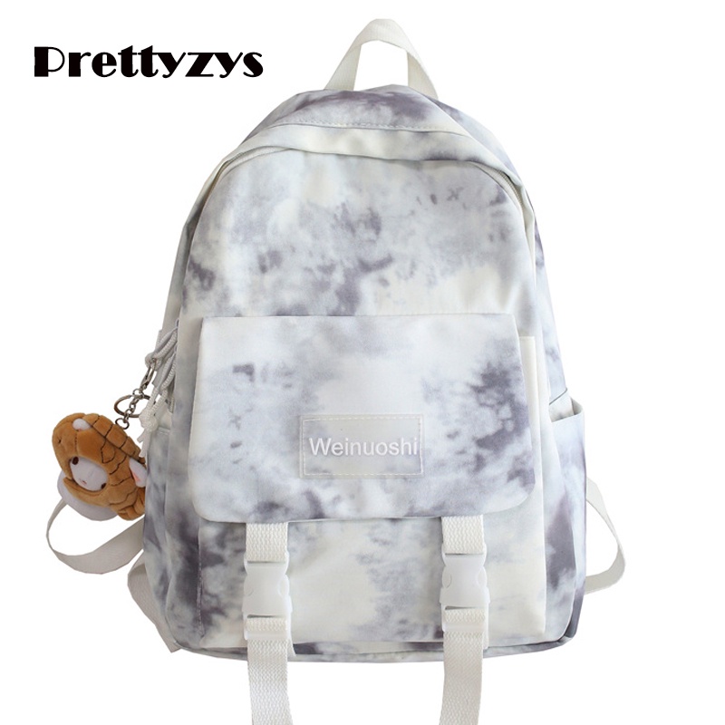 Ba Lô Đi Học Prettyzys 2021 14 Inch Chống Thấm Nước Phong Cách Hàn Quốc Dành Cho Nữ