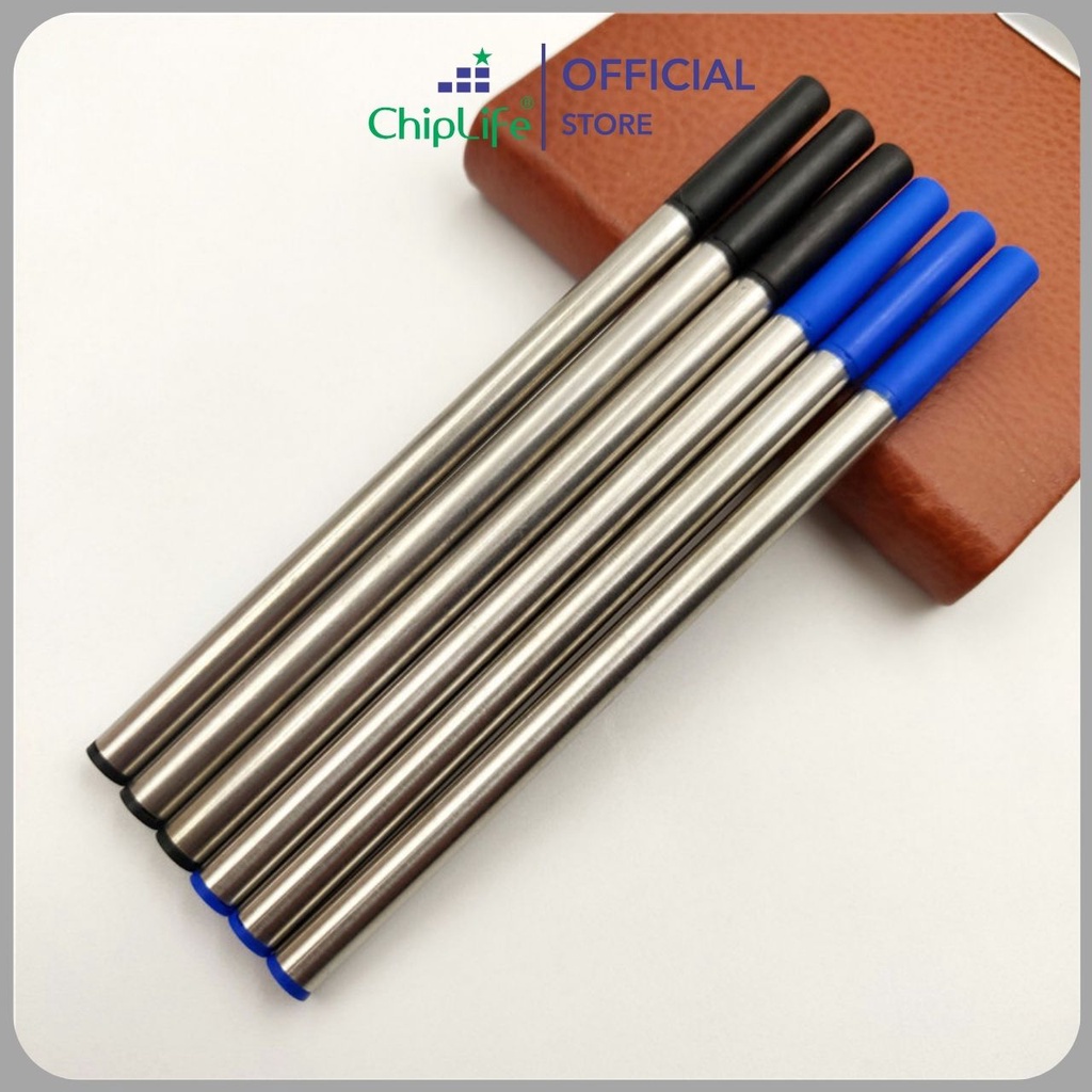 Ruột bút mực nước CHIPLIFE màu xanh - đen 0.5mm NB050