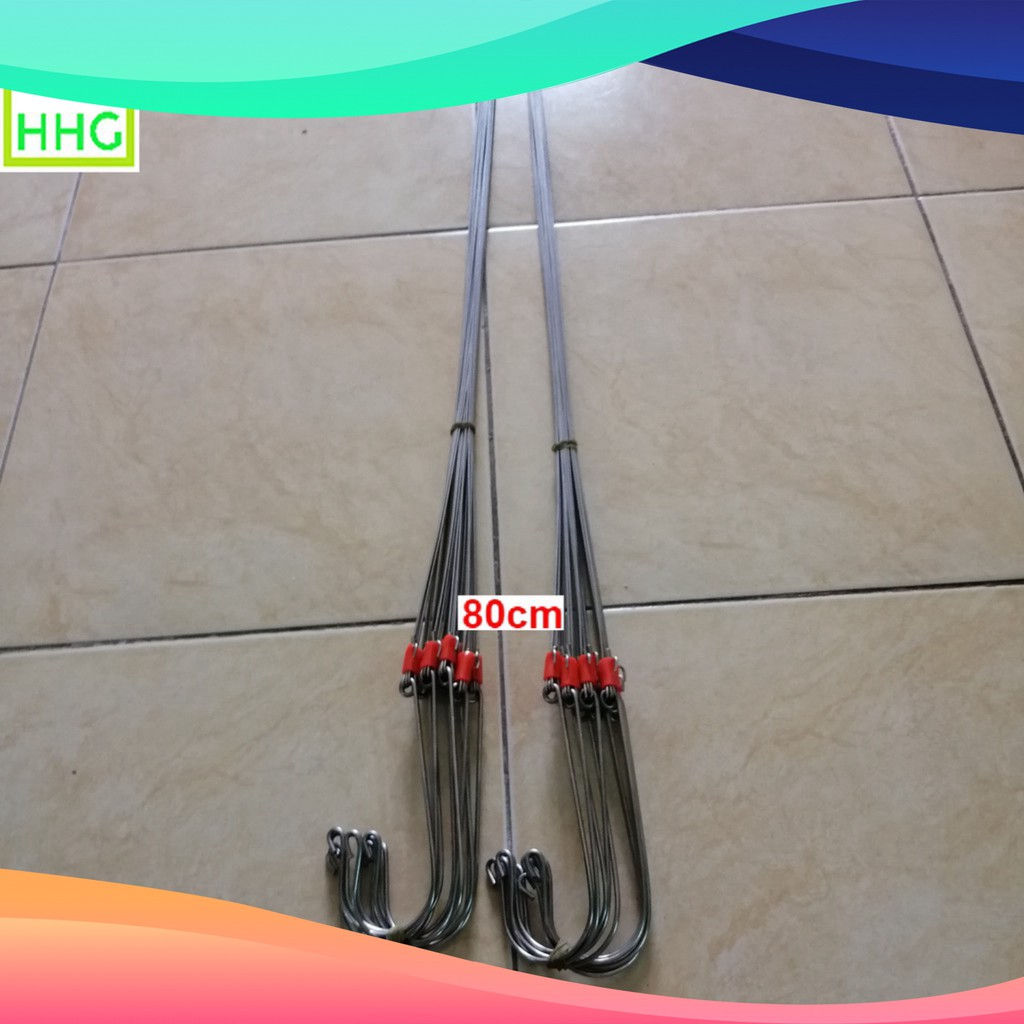 10 MÓC INOX 80CM TREO CHẬU SIÊU BỀN!!!