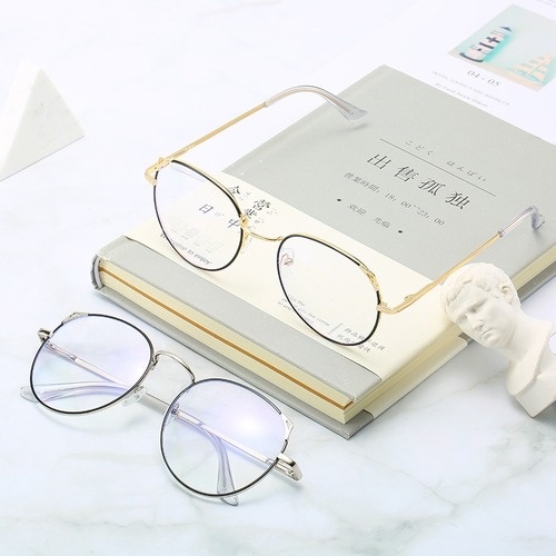 Mắt kính gọng tròn bằng kim loại độ phân giải cao dành cho cả nam và nữ