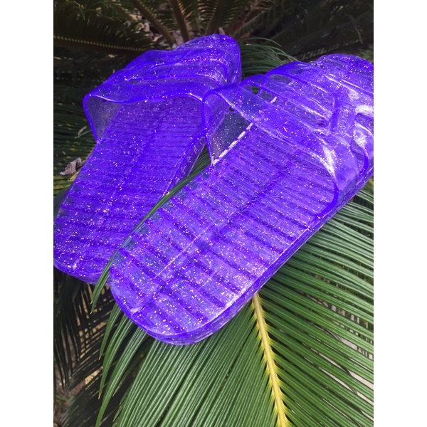 Dép bản lê nữ quai ngang kim tuyến,thông thoáng,thoát nước nhanh HP336