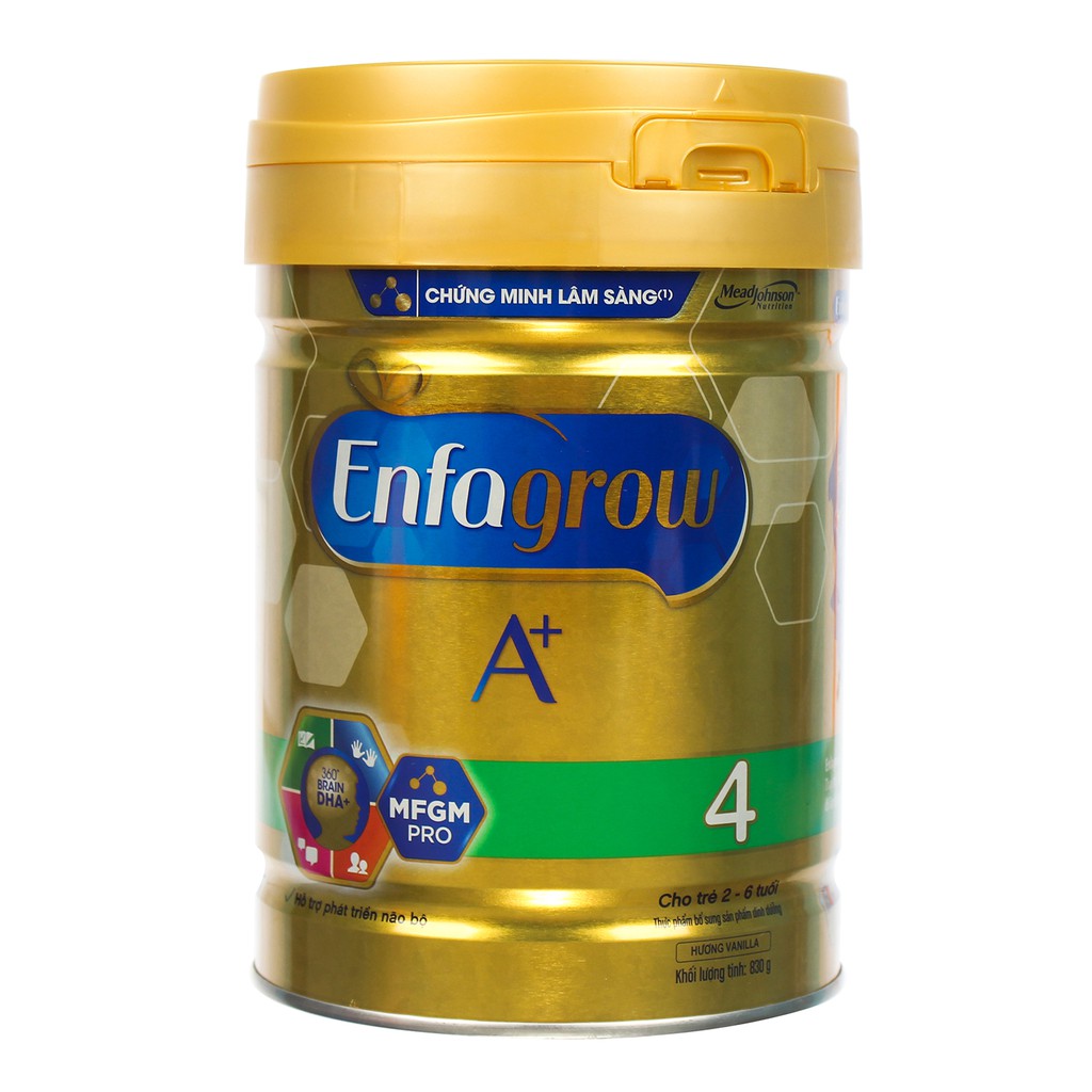 Sữa Enfagrow A+ 4 830g (2-6 tuổi)