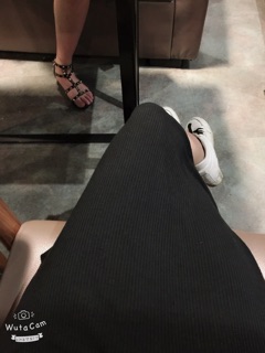 Váy 2 dây chất len gân đẹp