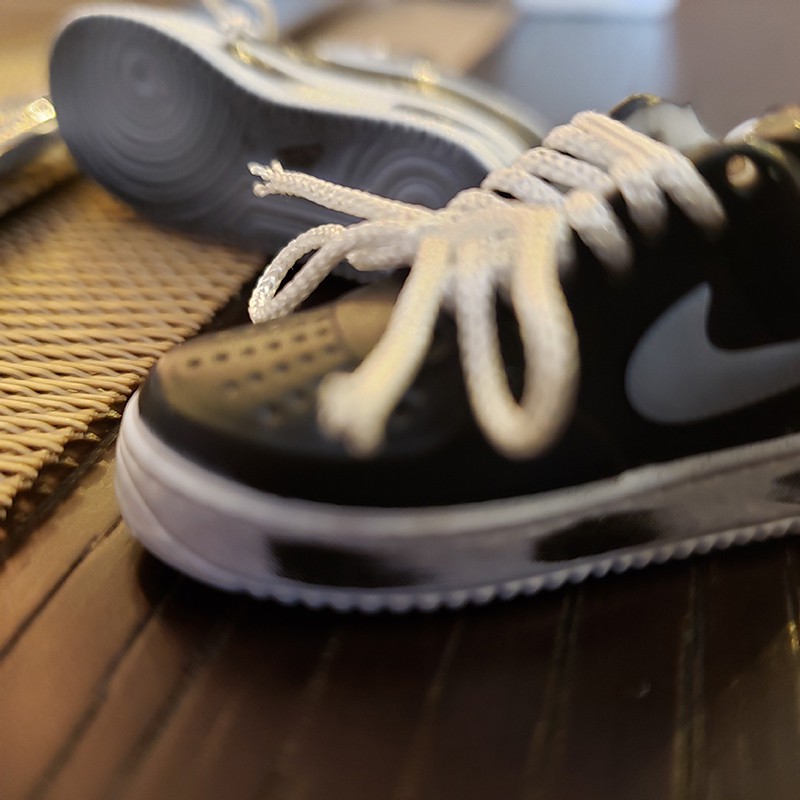 Móc Khóa Giày Sneaker Mini AF1 G Dragon, AF1 Paranoise tỉ lệ 1/6