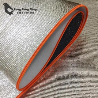 [ NHIỀU MÀU VIỀN ] chiếu cá nhân ngủ trưa văn phòng - chiếu bạc chống thấm nước ( chọn màu viền )