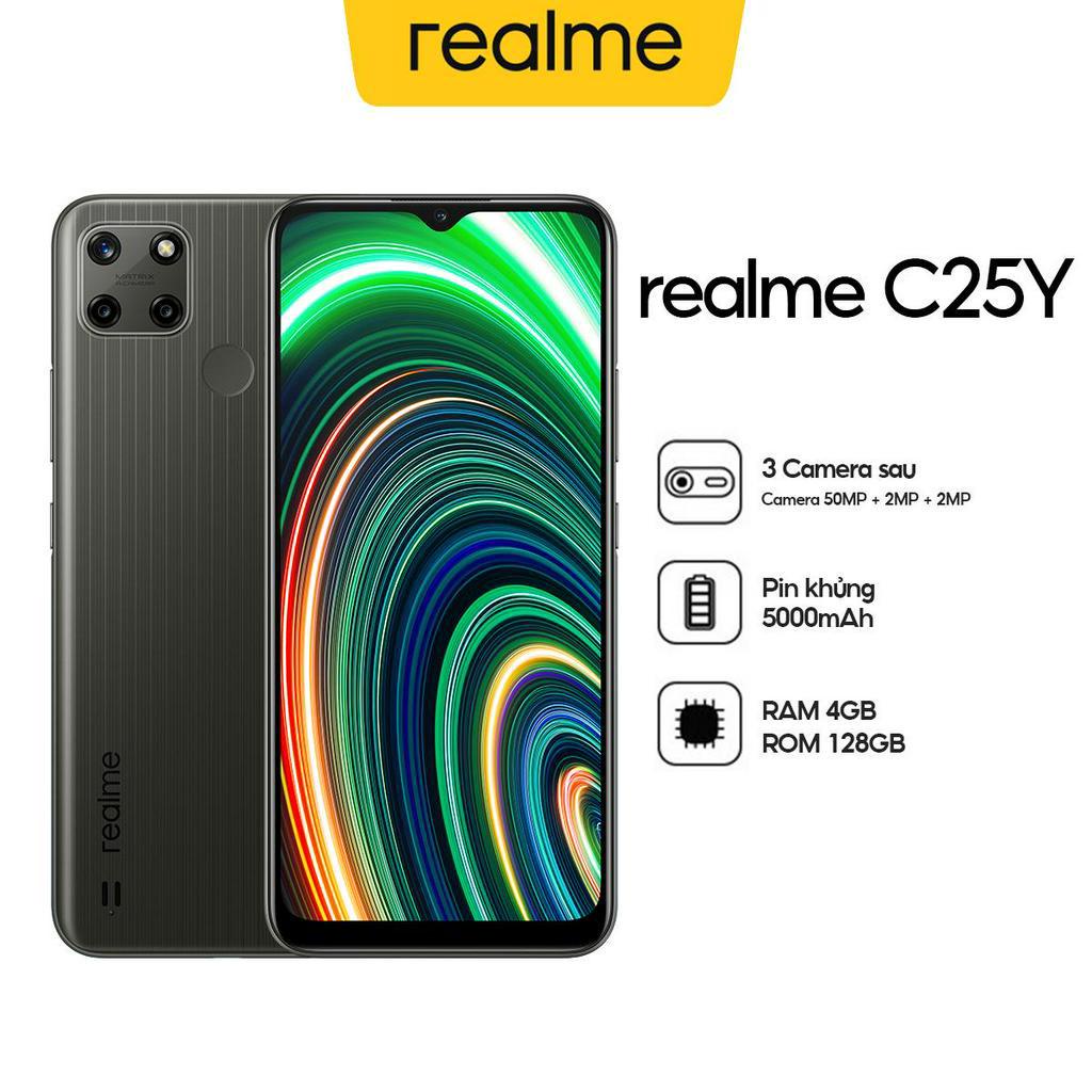 Điện thoại Realme C25Y (4Gb/128Gb) - Hàng Chính Hãng