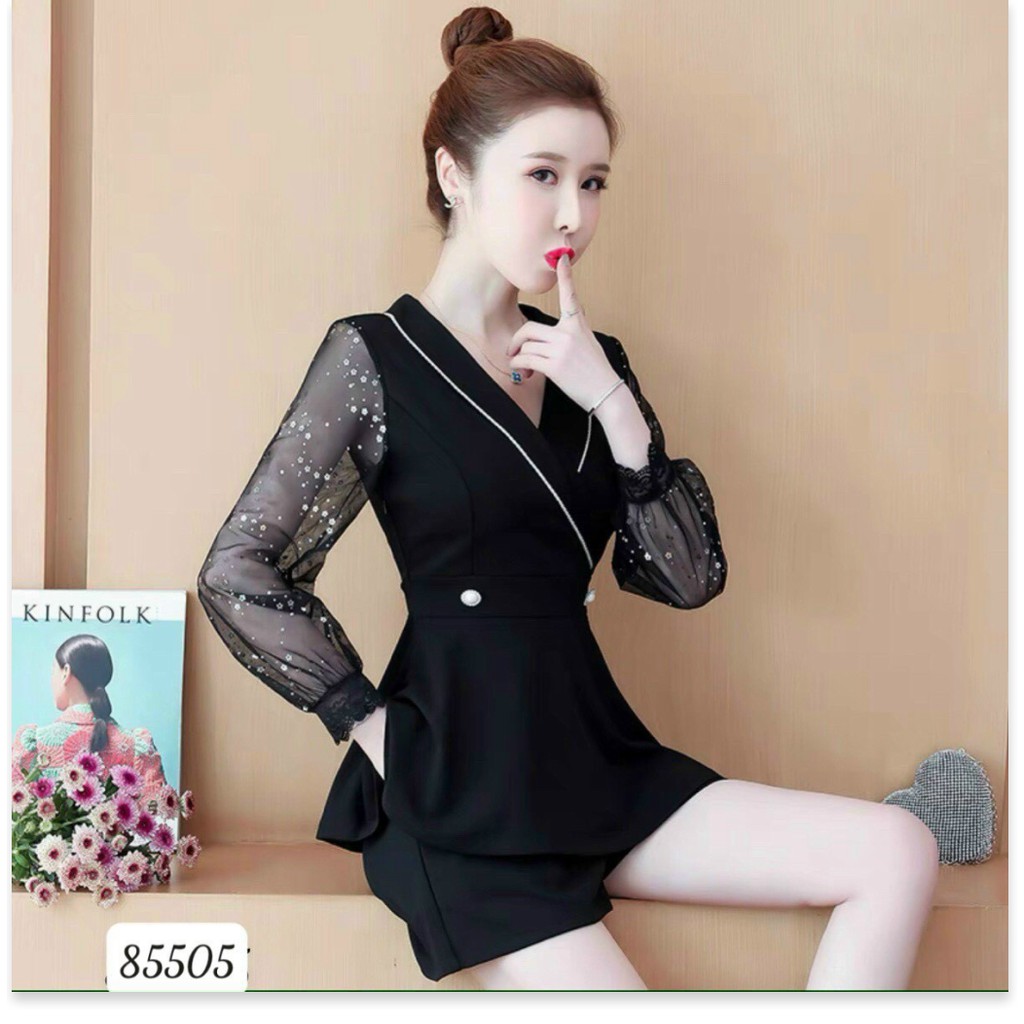 SET JUM NỮ CỔ VEST SANG CHẢNH TÔN DÁNG CHO CÁC NÀNG