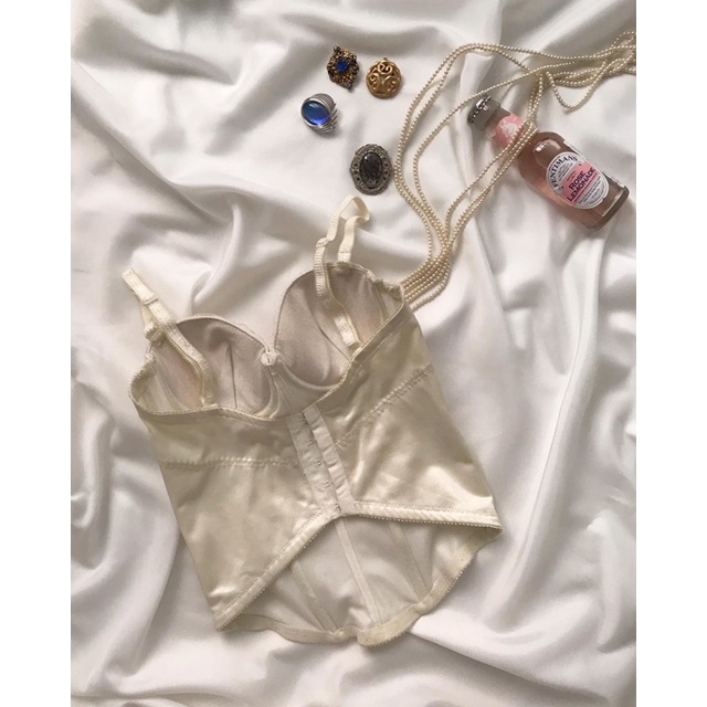 Áo corset trắng 2hand