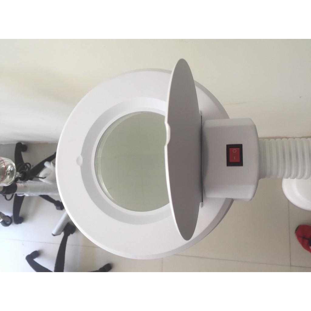 Đèn Lúp Led Soi Da - LED Magnifying Lamp  nối mi làm nail spa tatoo chân nặng ánh sáng mát chỉnh được ánh sáng