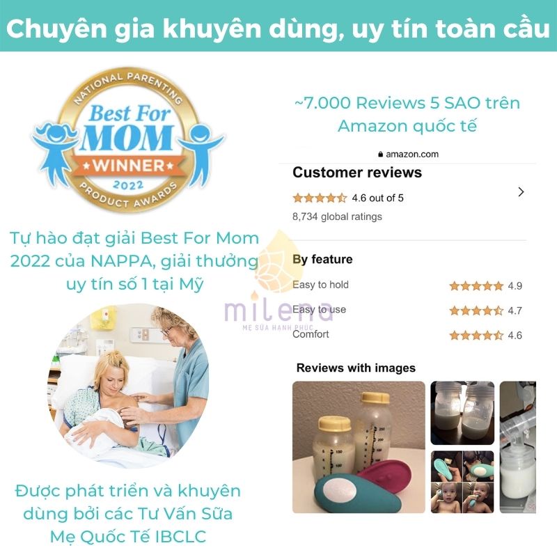 Máy thông tắc tia sữa Lavie tự làm dễ dàng hiệu quả nhanh an toàn ít đau hút sữa nhanh chống tắc tia sữa