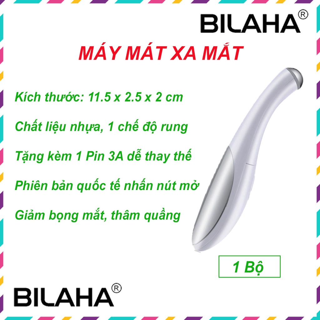 Máy Massage Mắt Chiếc Bút Chống Thâm Quầng, Thư Giãn Mắt Mini - Có Hàng Sẵn Kho