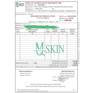 Bột rửa mặt Mqskin size lớn