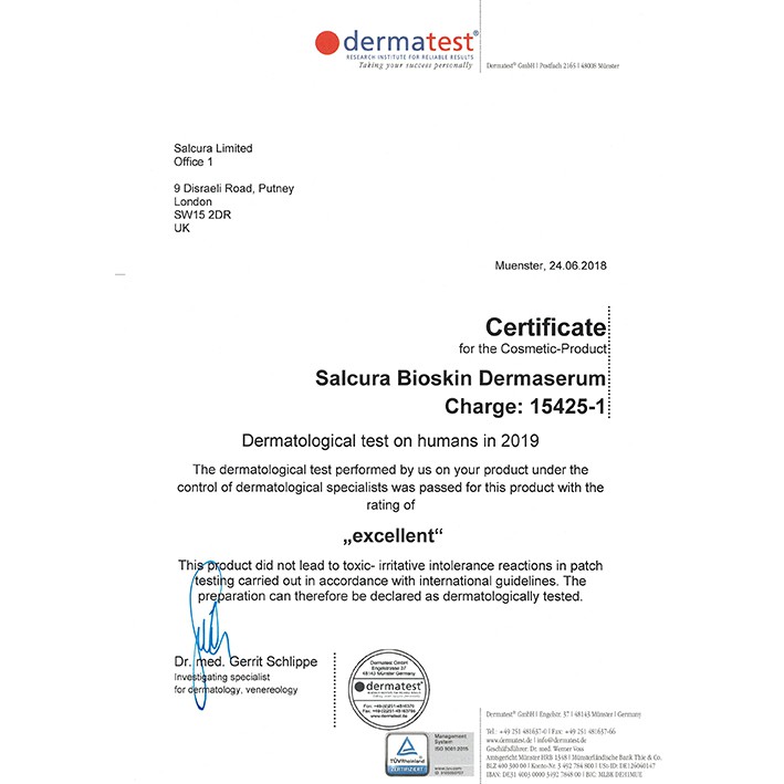 [ĐỘC QUYỀN] [CHÍNH HÃNG UK] XỊT DƯỠNG DA CHIẾT XUẤT THIÊN NHIÊN SALCURA BIOSKIN DERMASPRAY INTENSIVE TUÝP 250ML | BigBuy360 - bigbuy360.vn