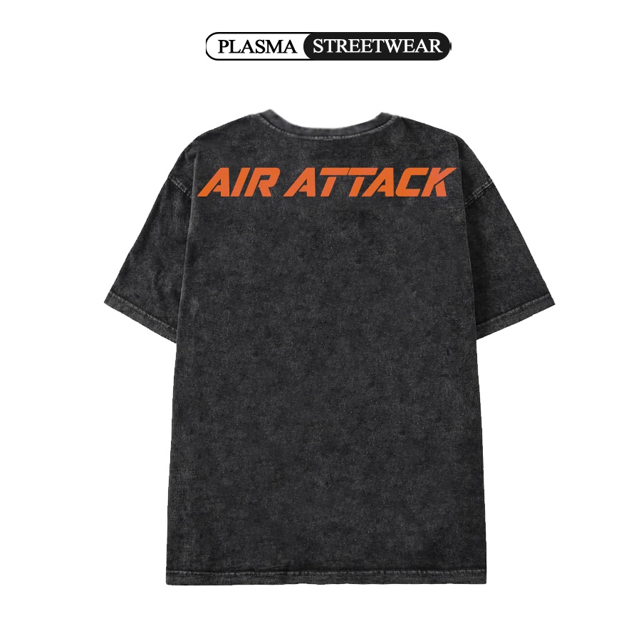 Áo thun Unisex ATTACK Wash Tee phông nam nữ tay lỡ oversize form rộng | WebRaoVat - webraovat.net.vn