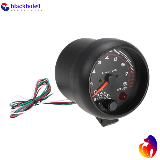 Bộ Đồng Hồ Đo Tốc Độ 3.75 &quot;0-8000rpm Có Thể Điều Chỉnh Cho Xe Hơi
