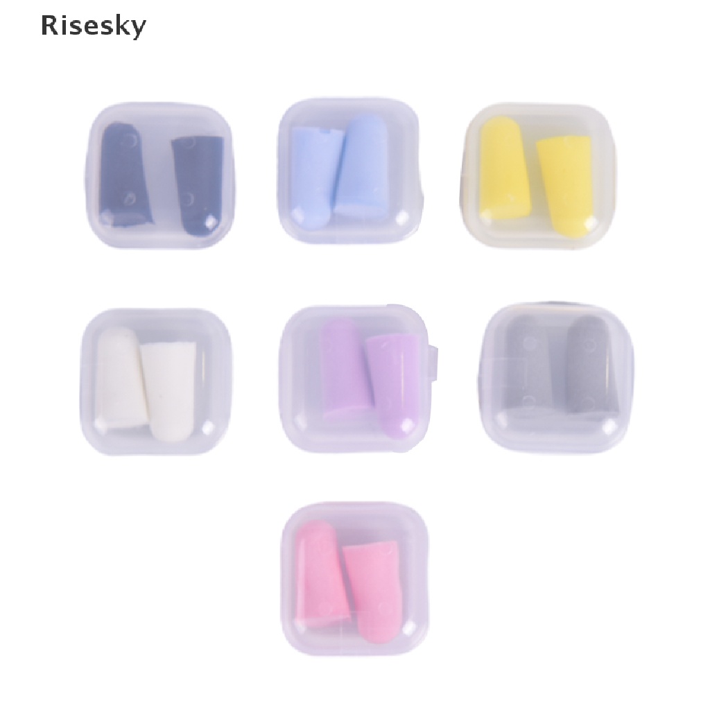 [Hàng mới về] Nút bịt tai chống ồn chất liệu mềm bảo vệ tai tiện dụng