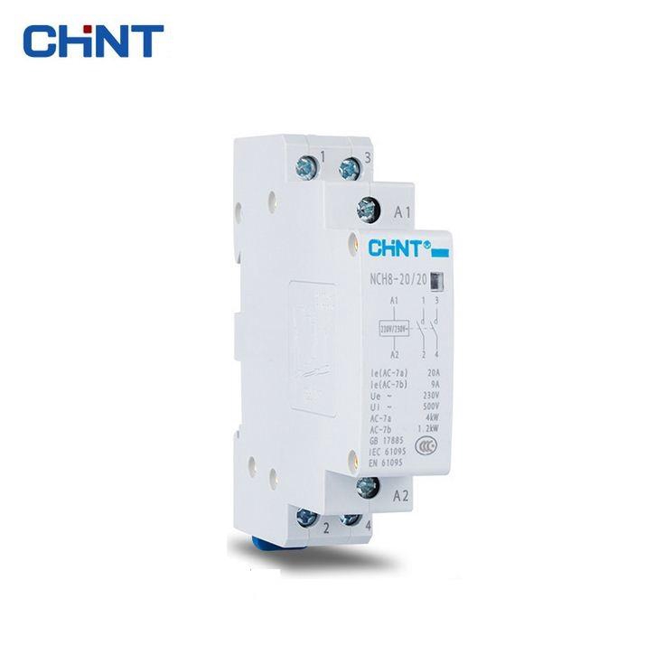 [CHÍNH HÃNG]Khởi động từ 1 pha CHINT NCH8 25A ( xám trắng ) Khởi động từ 1 pha CHINT 25A/220V (Contactor)