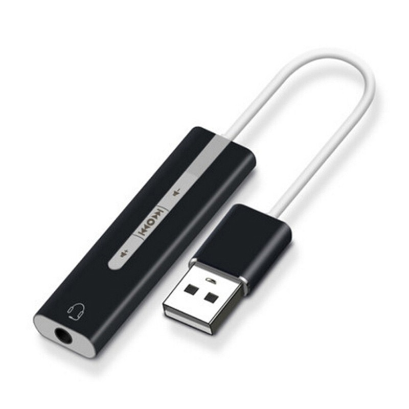 Dây cáp chuyển đổi USB sang cổng âm thanh 3.5 mm chất lượng cao