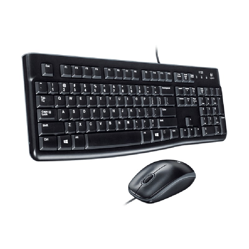 Chuột + bàn phím có dây MK120 logitech