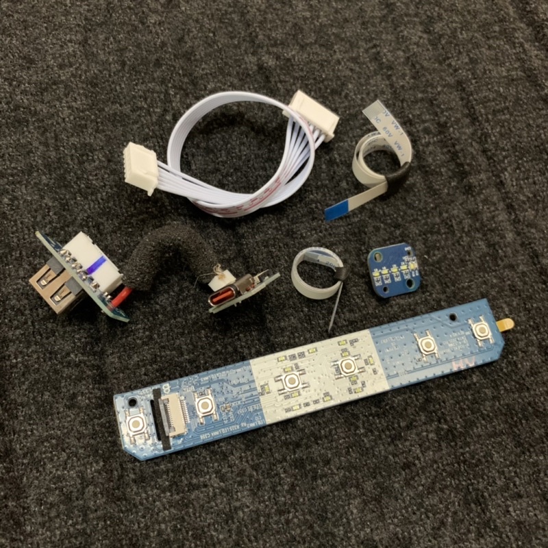 Bộ key, sạc, báo pin loa JBL Chage5 zin