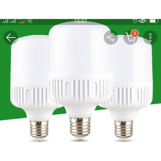 Bóng đèn LED Tiết Kiệm Năng Lượng Siêu Sáng Công Suất Cao Trụ Trắng 5W 10W 15W 20W 30W 40W.