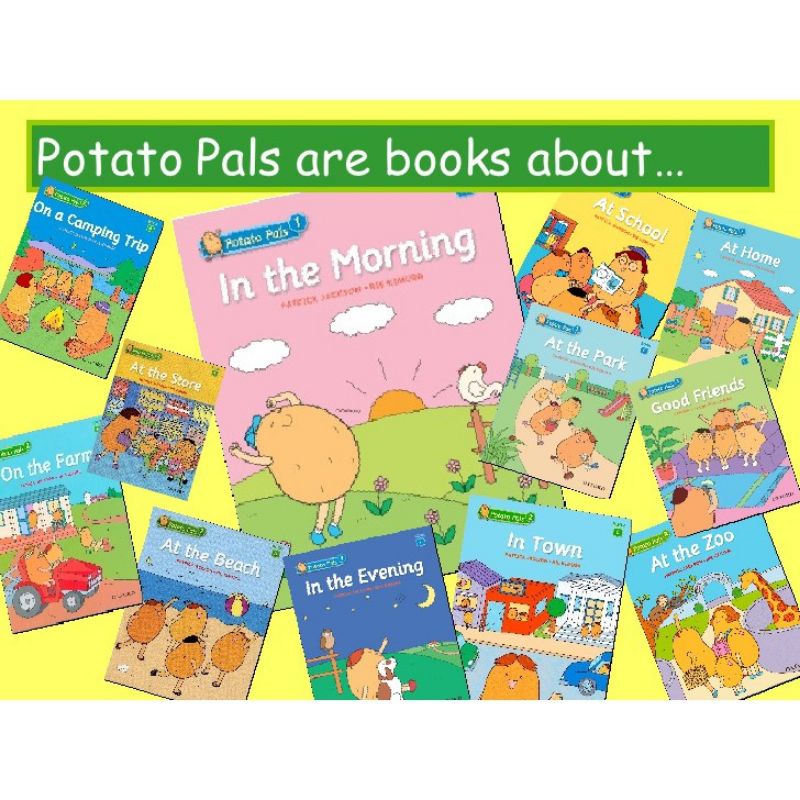 Potato pals cho bé học tiếng Anh tặng kèm video và file mp3