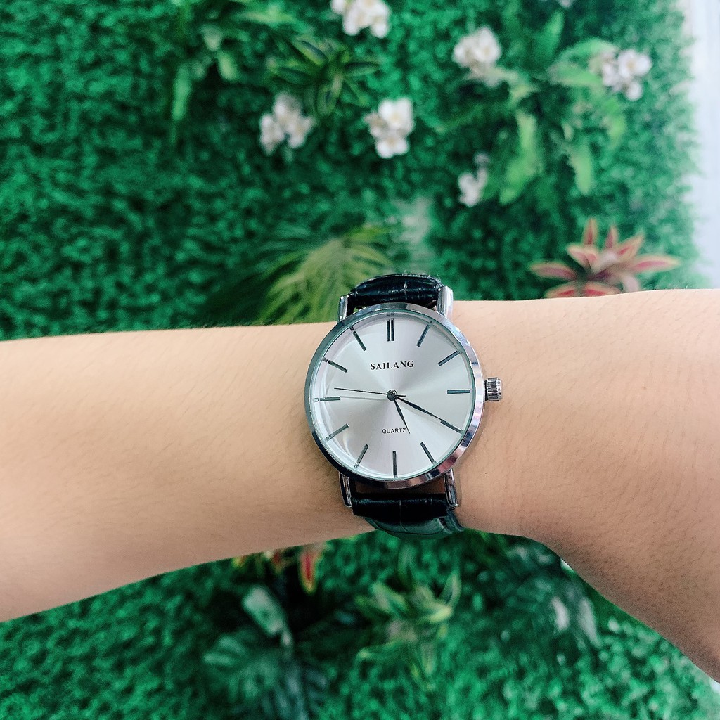 Đồng Hồ Nam SAILANG 0011  ⚡ [Mẫu Siêu Đẹp] ⚡ Với Mặt Dây Da Chất Lượng, Thời Thượng