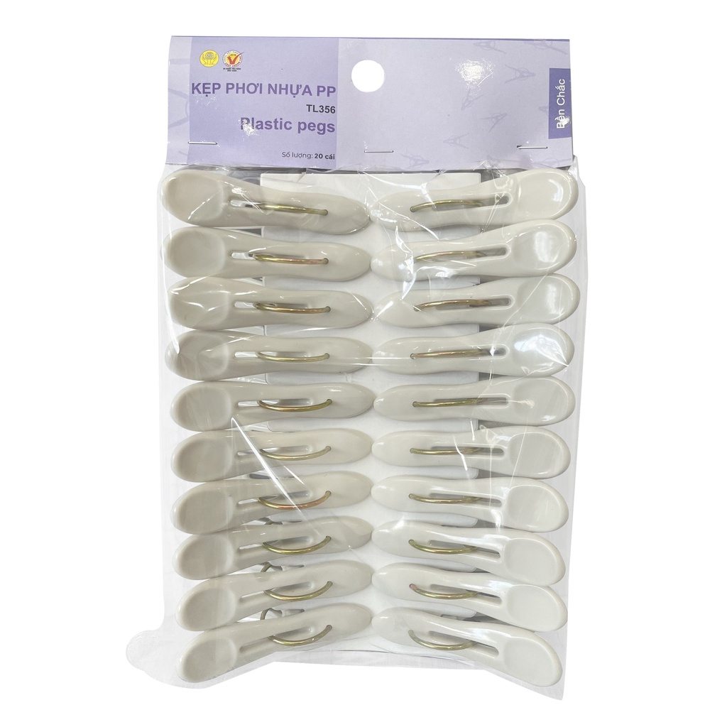 Kẹp phơi nhựa TL356 - 20 kẹp